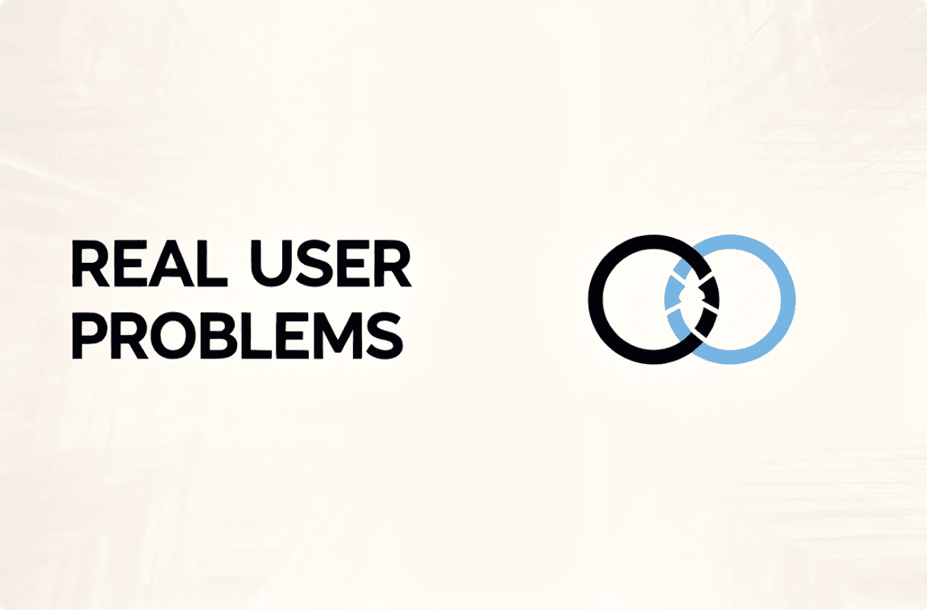 Identifying Real User Problems for Product Success