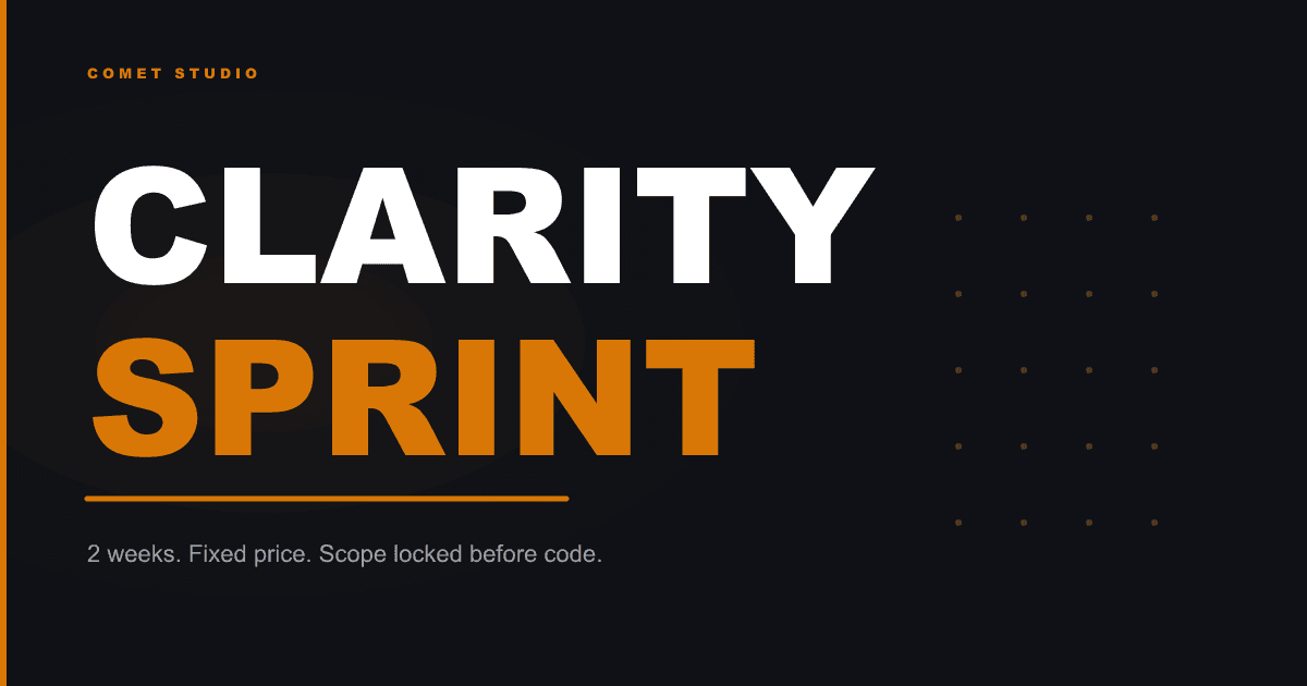 What Happens in a Product Clarity Sprint? (Week by Week)
